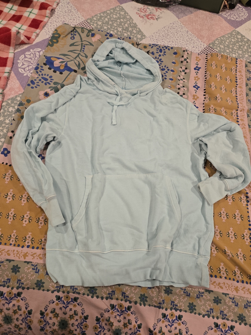 Sonoma Light Blue Pullover Hoodie Sweatshirt